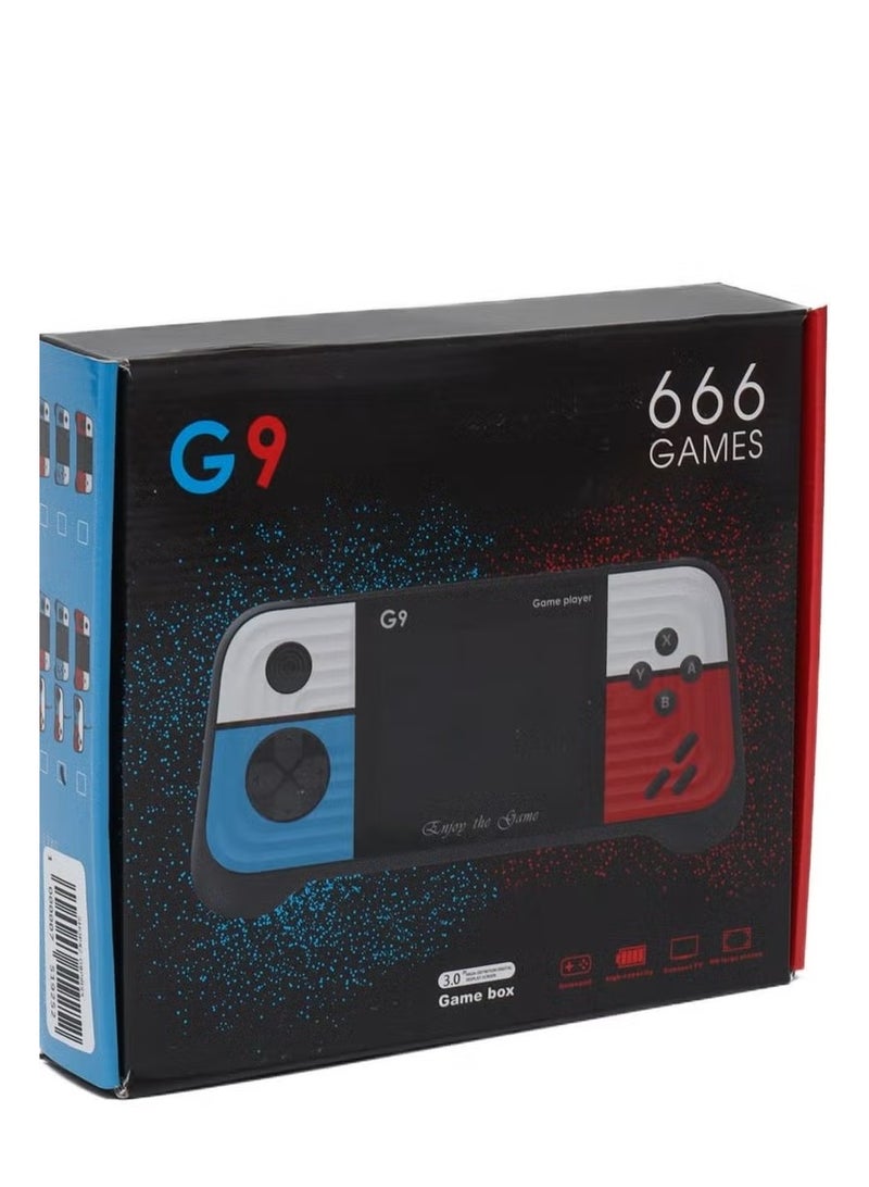 Handheld Game Console with 666 Built-in Games – 3 Inch HD Screen, TV Output Support, Portable Mini Arcade for Kids, Travel Gaming Device, Perfect Gift - Image 4